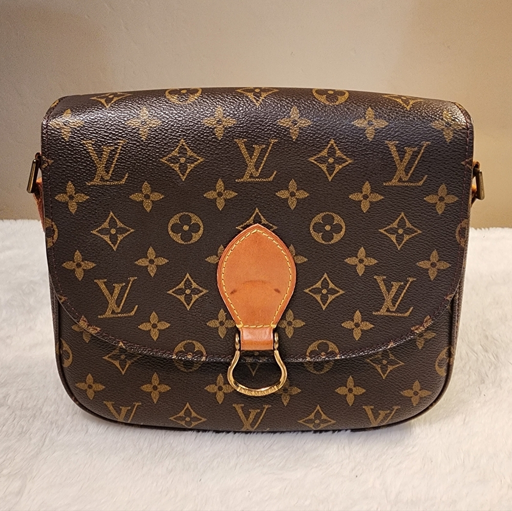 Louis Vuitton Saint Cloud GM Crossbody Bag Monogram  Women Purse LV